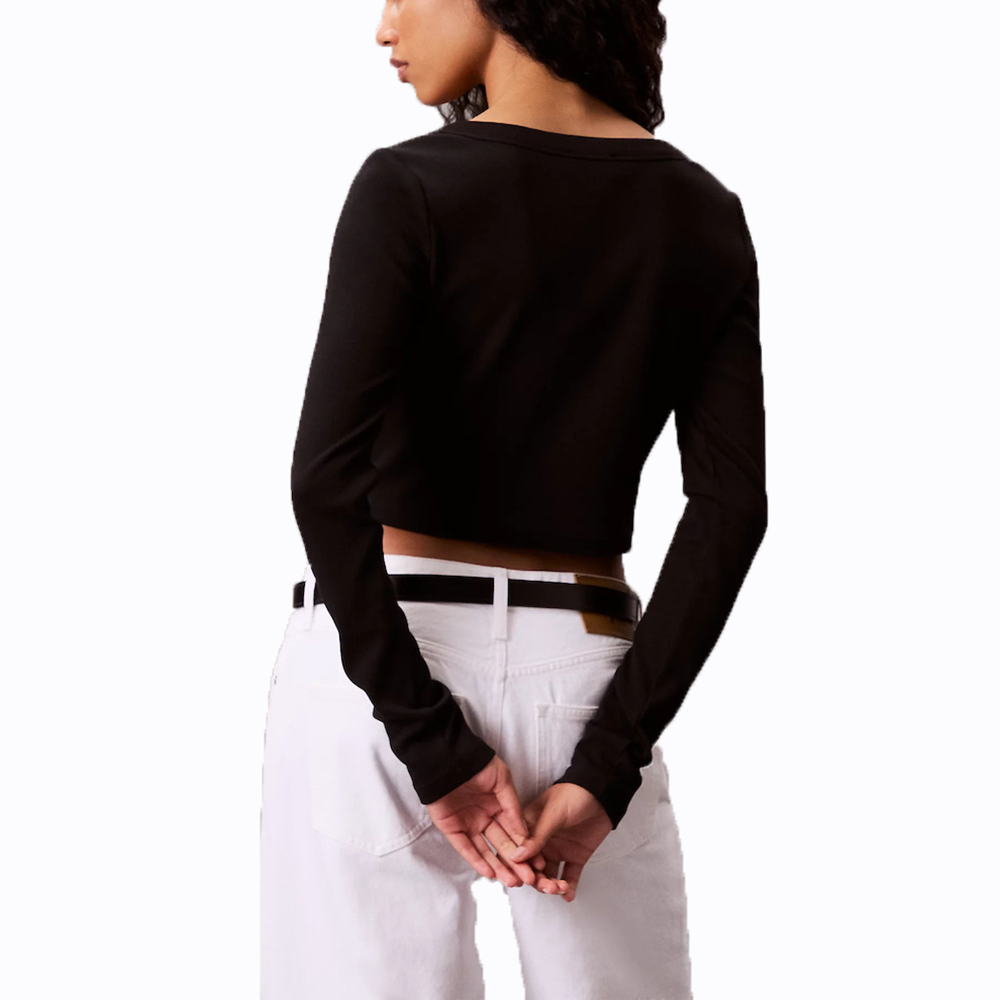 CALVIN KLEIN A-LS WVN LBL 2X2 CTT LV047C204G 2