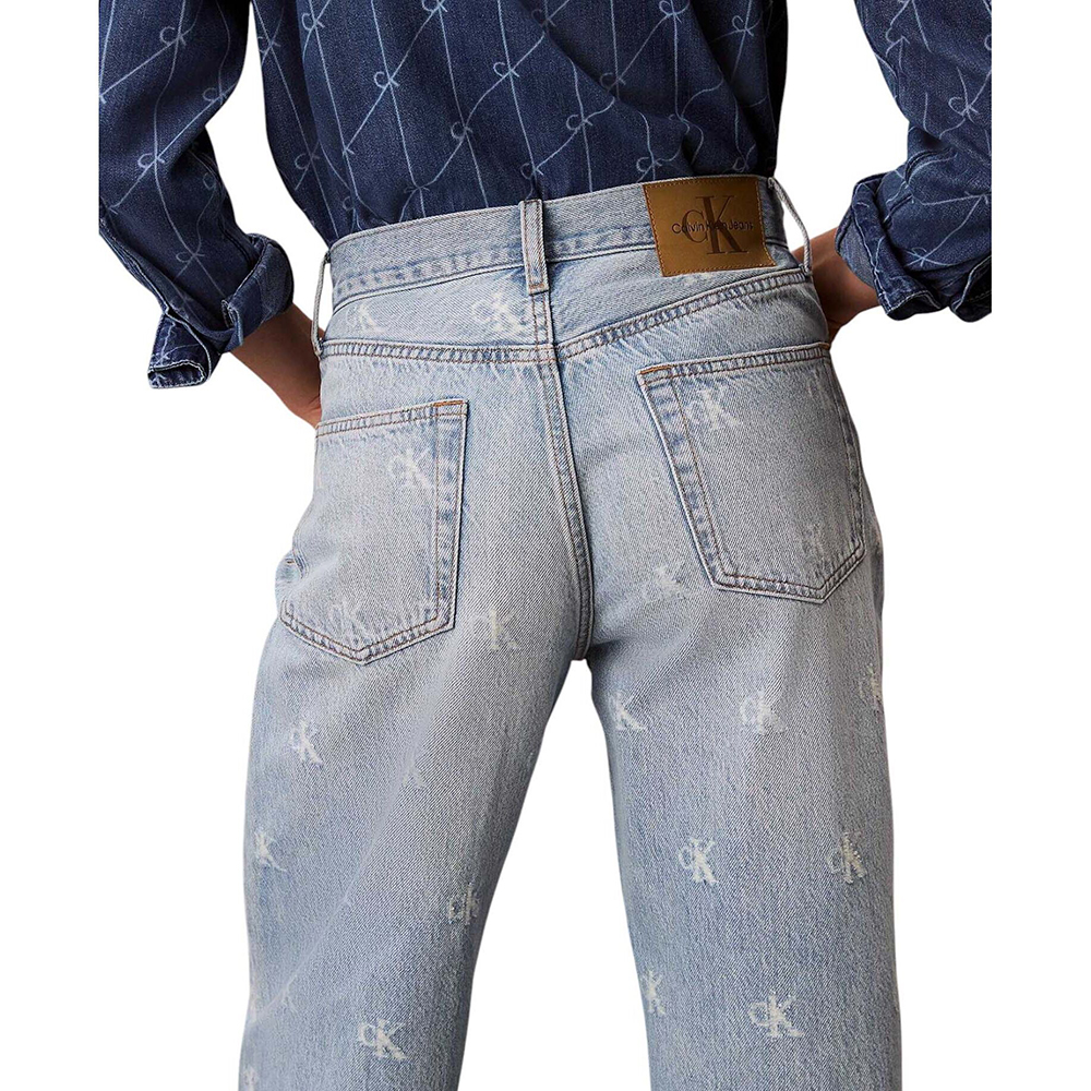 CALVIN KLEIN TH WD LG CK DSTRSSD LV047C785G 3