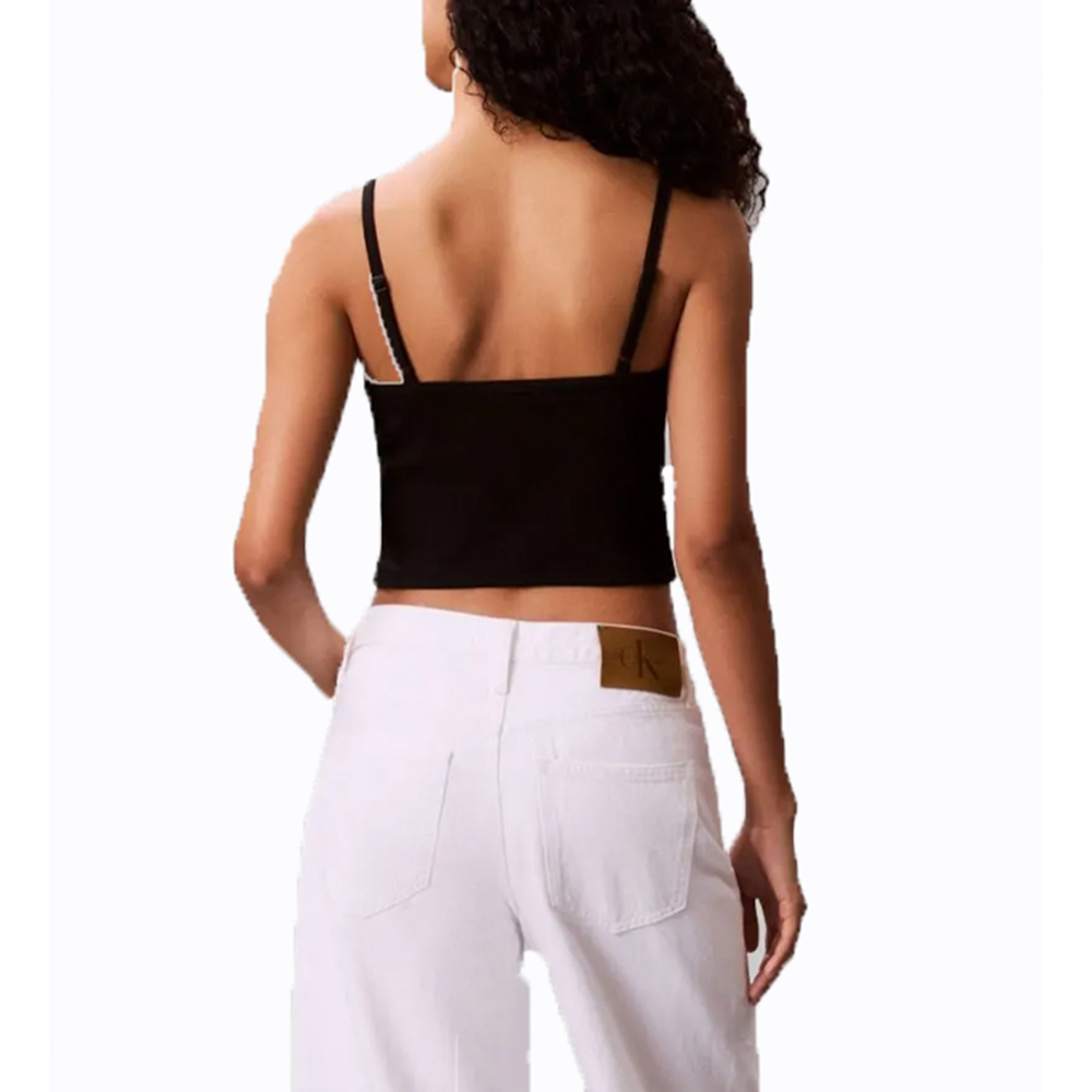 CALVIN KLEIN A- WOVEN LABEL RIB CAMI  LV047C908G 2