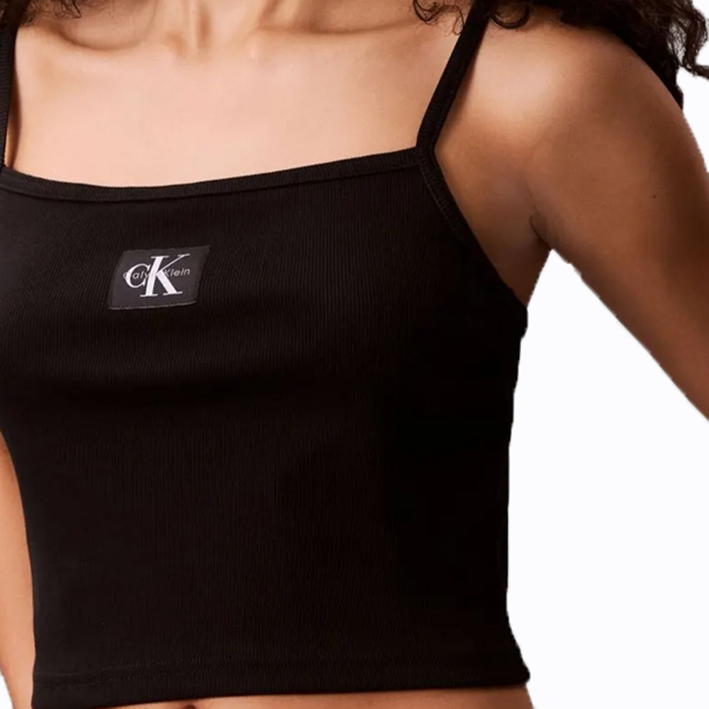 CALVIN KLEIN A- WOVEN LABEL RIB CAMI  LV047C908G 3