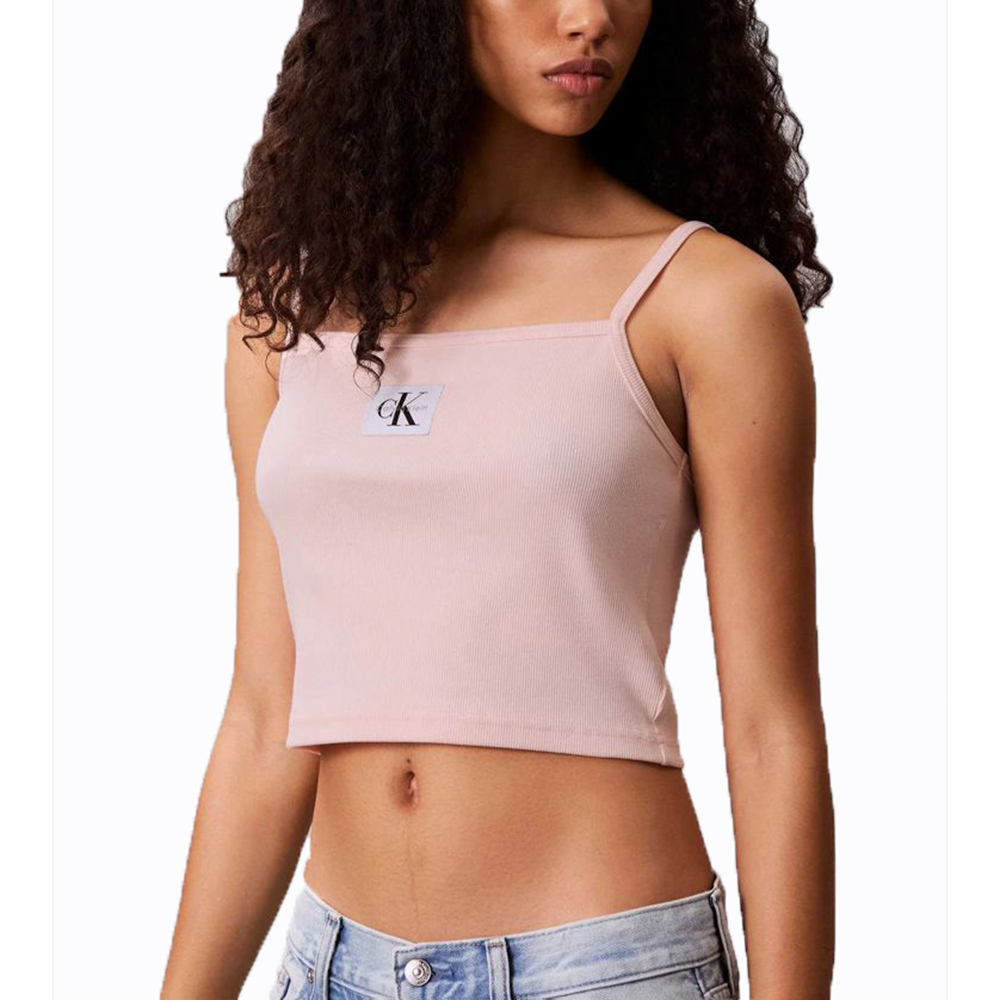 CALVIN KLEIN A- WOVEN LABEL RIB CAMI  LV047C908G 3