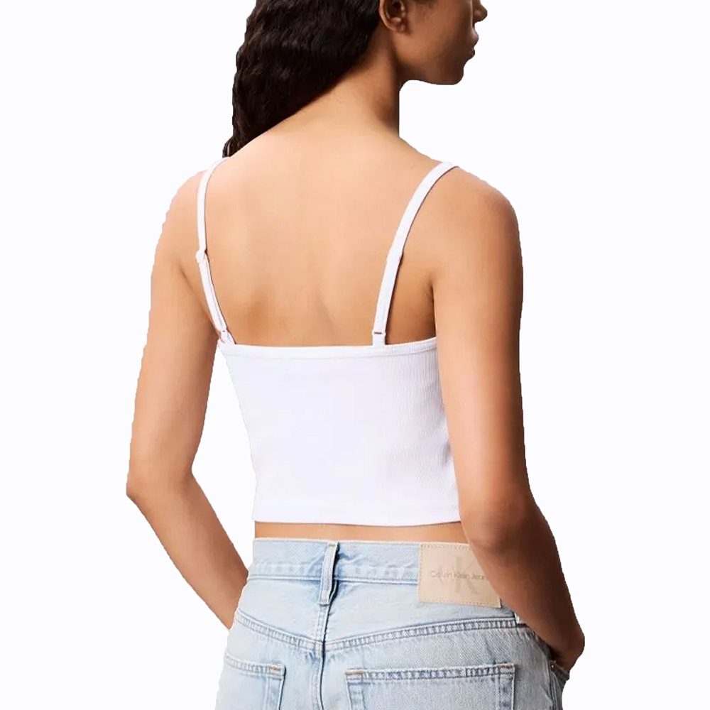 CALVIN KLEIN A- WOVEN LABEL RIB CAMI  LV047C908G 2