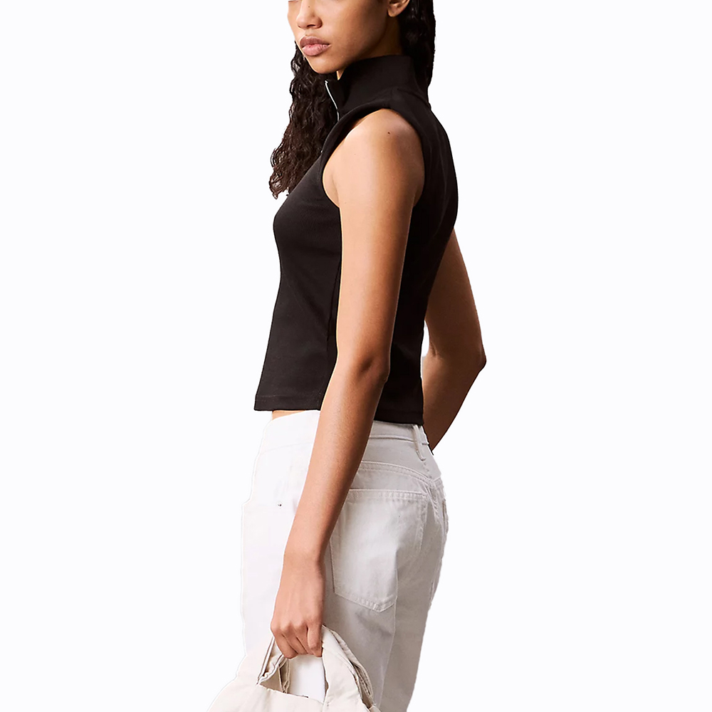 CALVIN KLEIN A- WOVEN LABEL SL QZ TOP LV047C909G 2