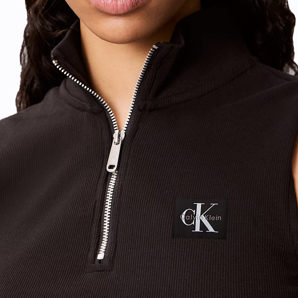 CALVIN KLEIN A- WOVEN LABEL SL QZ TOP LV047C909G 3