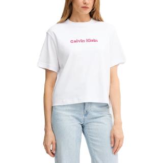 CALVIN KLEIN SS 2 TONE 3D EMBROIDERY LOGO T LV047D205G
