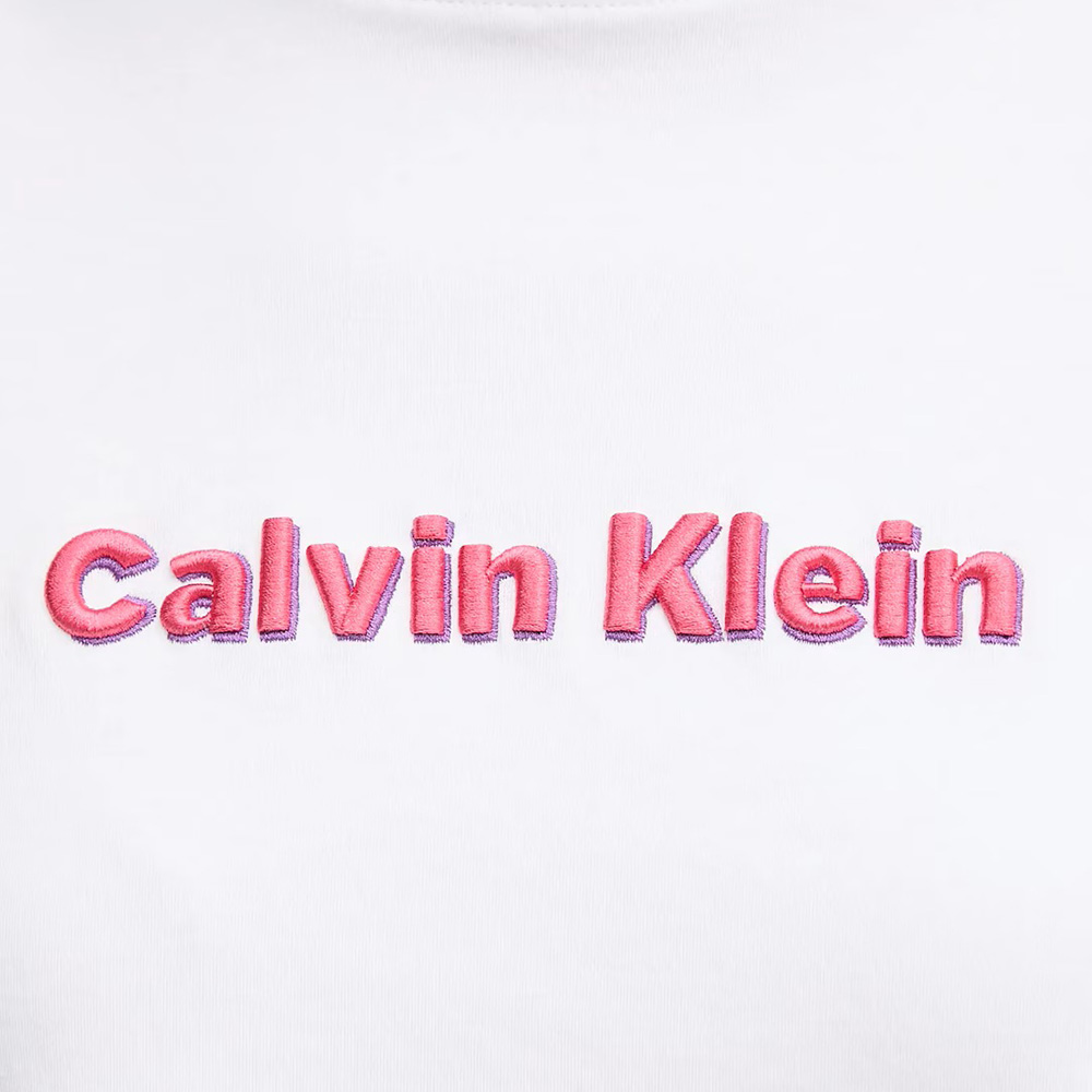 CALVIN KLEIN SS 2 TONE 3D EMBROIDERY LOGO T LV047D205G 3
