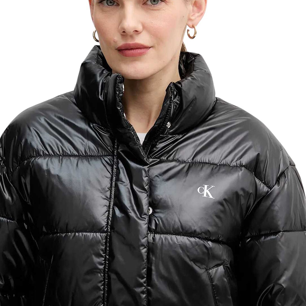 CALVIN KLEIN SHINE CROP PUFFER JACKET LV047D504G 3
