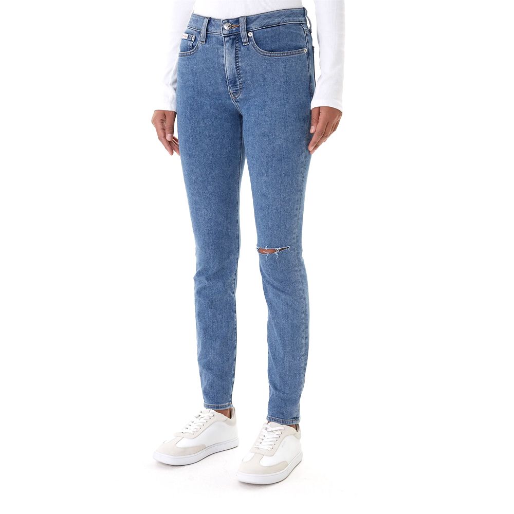 CALVIN KLEIN EU MID RISE SKINNY BLUE JAY LV047E616G 1