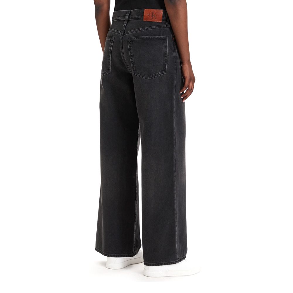 CALVIN KLEIN THE WIDE LEG EVENING BLACK LV047E700G 2