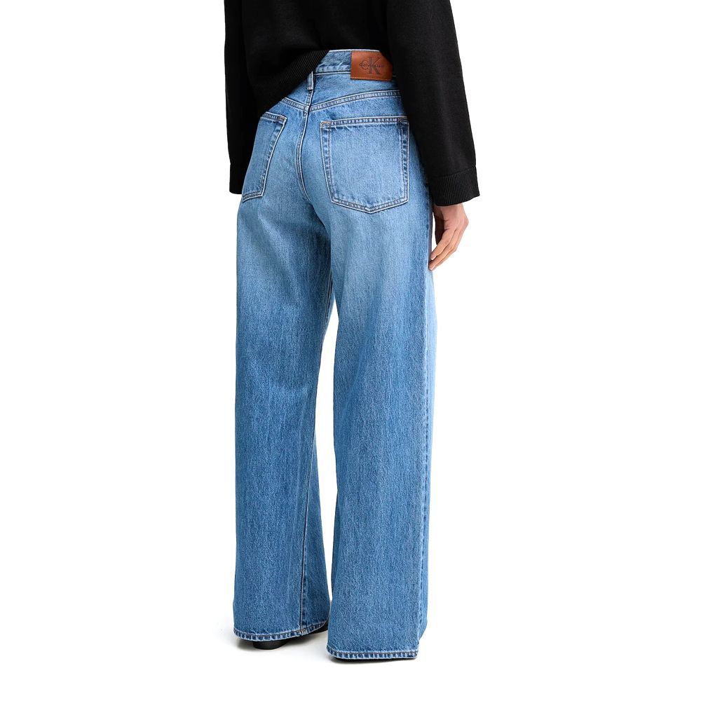 CALVIN KLEIN THE WIDE LEG CLASSON BLUE LV047E701G 2