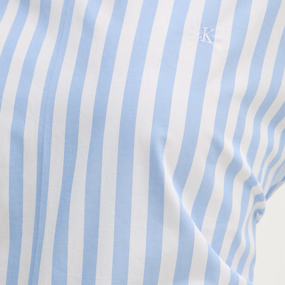 CALVIN KLEIN YARNDYE COTTON POPLIN SS FA LV047F113G 3