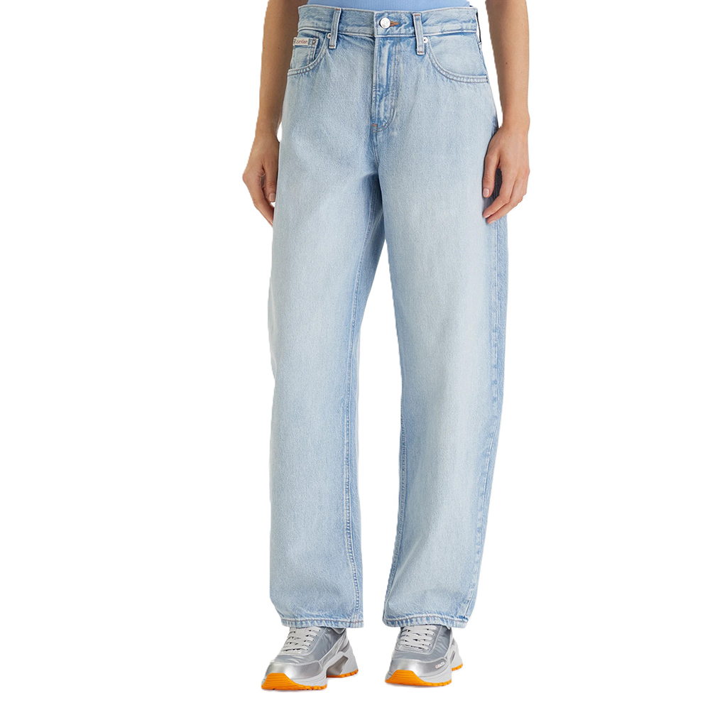 CALVIN KLEIN RELAXED BARREL JEAN SAGE STONE LV047F684G 1