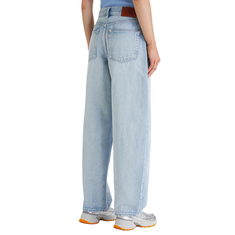 CALVIN KLEIN RELAXED BARREL JEAN SAGE STONE LV047F684G 2