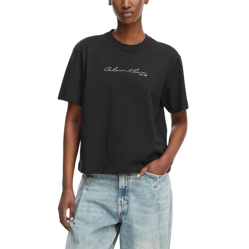 CALVIN KLEIN SS GRAPHIC BOXY TEE LV047F820G 1
