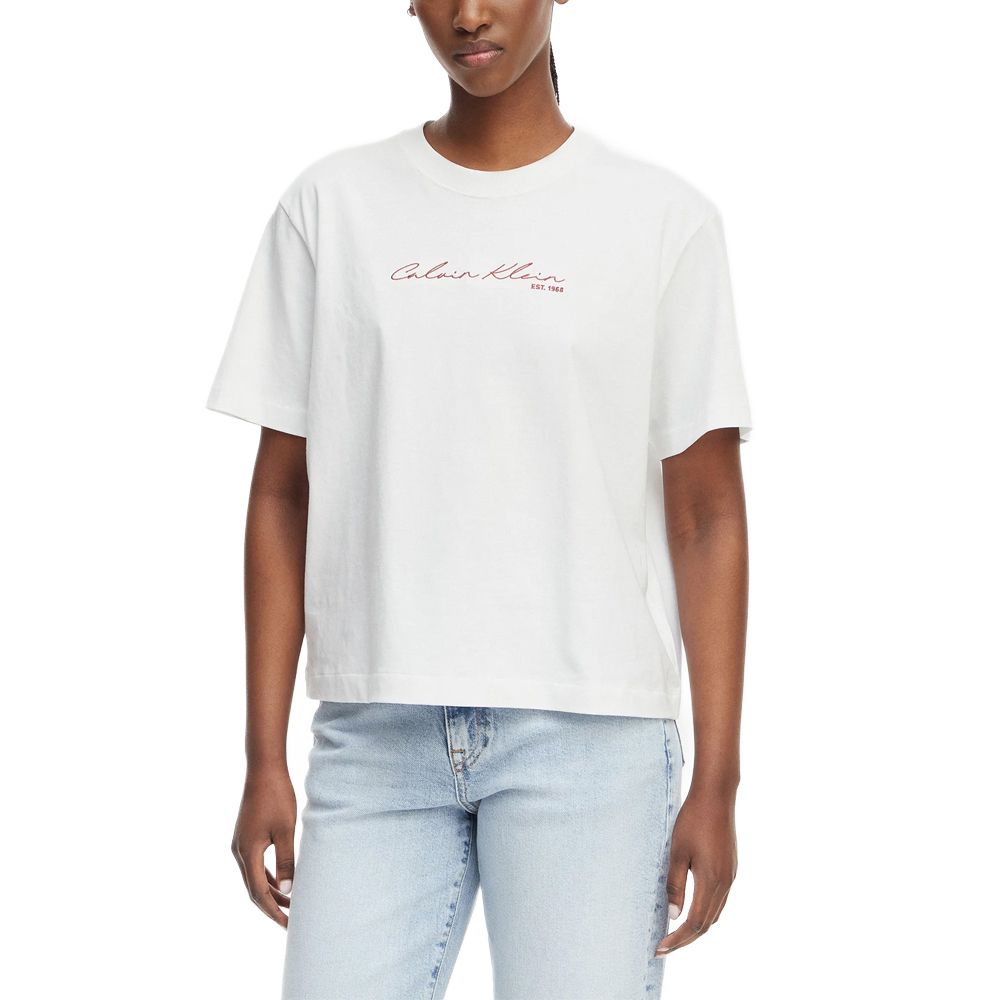 CALVIN KLEIN SS GRAPHIC BOXY TEE LV047F820G 1
