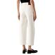 CALVIN KLEIN COTTON CROPPED BARREL LEG PANT LV047G619G 2