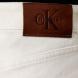 CALVIN KLEIN COTTON CROPPED BARREL LEG PANT LV047G619G 3
