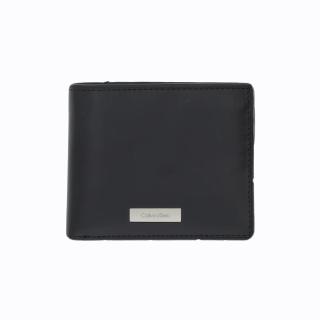 CALVIN KLEIN PLAQUE BILLFOLD w/ COIN LV04D1067G