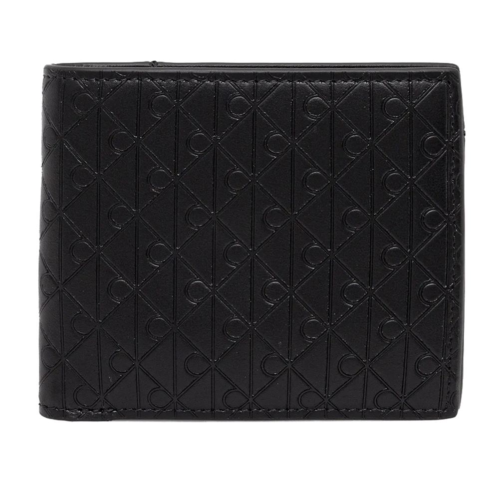 CALVIN KLEIN EMBLEM EMBOSS BILLFOLD W/ COIN LV04D1129G 1