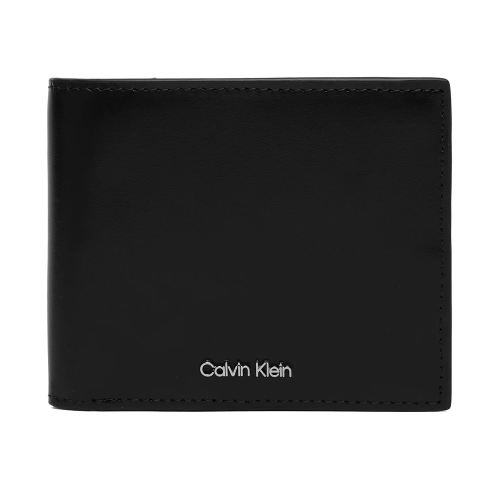 CALVIN KLEIN RAISED EW BILL FOLD w/ COIN LV04D1163G 1