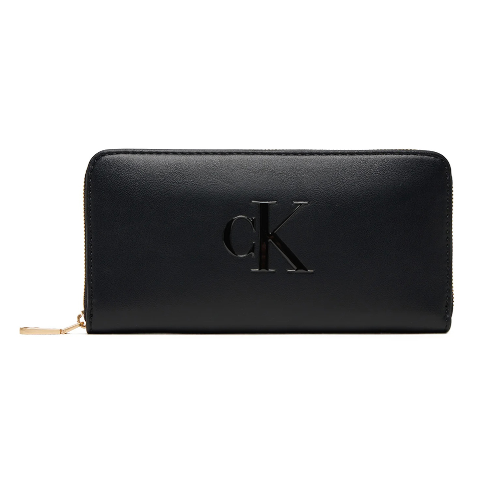 CALVIN KLEIN RAISED CK LONG ZIP AROUND LV04F1077G 1