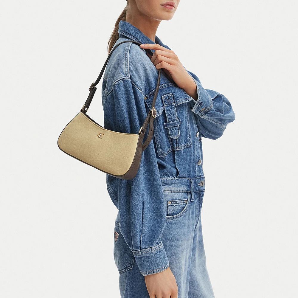 CALVIN KLEIN CK CANVAS SMALL SHOULDER BAG LV04F3347G 4