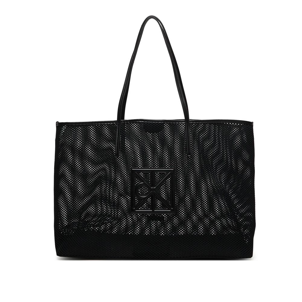 CALVIN KLEIN EMBLEM MESH XL TOTE LV04F3422G 1