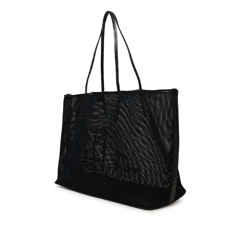 CALVIN KLEIN EMBLEM MESH XL TOTE LV04F3422G 3