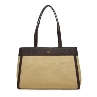 CALVIN KLEIN CK CANVAS MEDIUM TOTE LV04F3503G