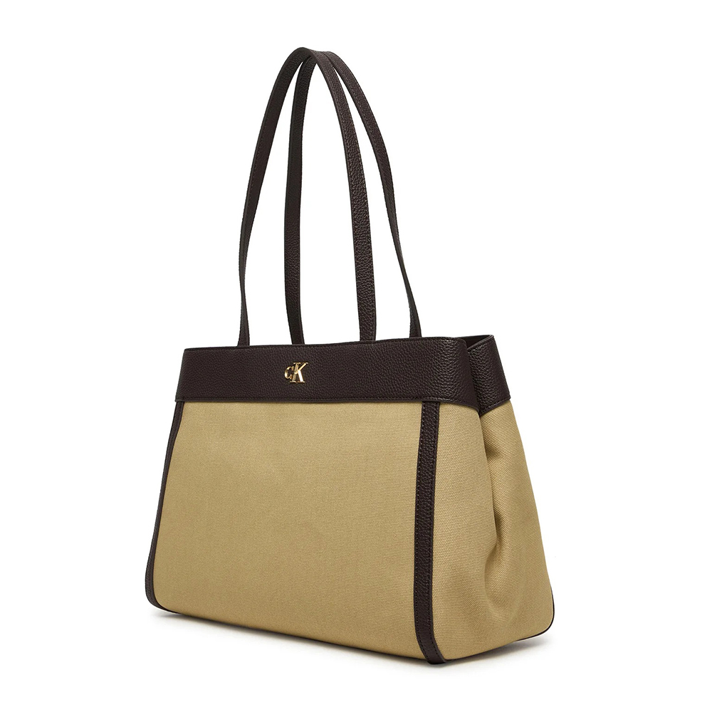 CALVIN KLEIN CK CANVAS MEDIUM TOTE LV04F3503G 4