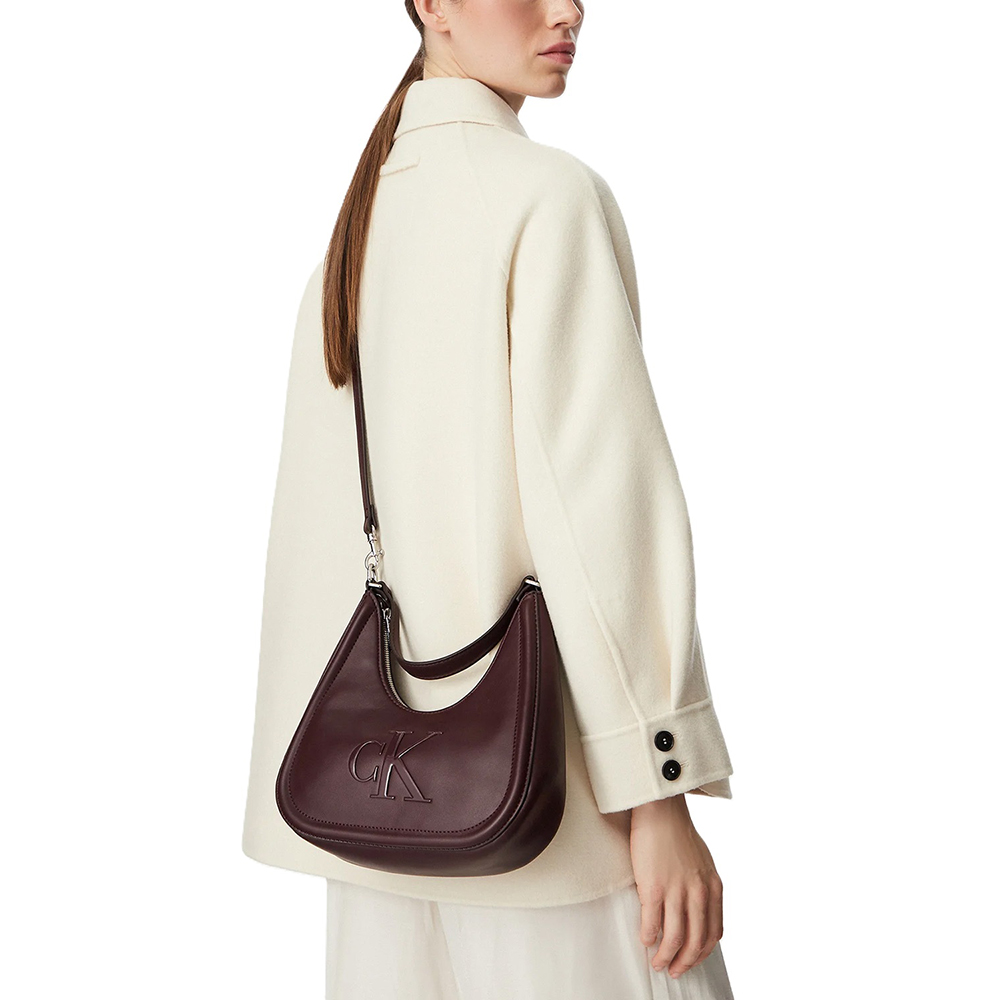 CALVIN KLEIN BOLD SMALL CRESCENT BAG LV04F3561G 5