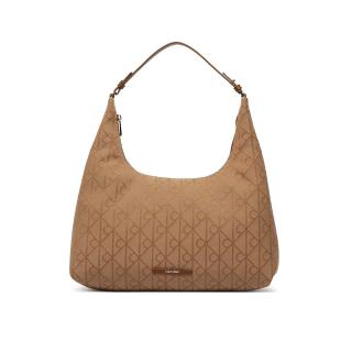 CALVIN KLEIN EMBLEM JACQUARD SHOULDER BAG LV04F3635G
