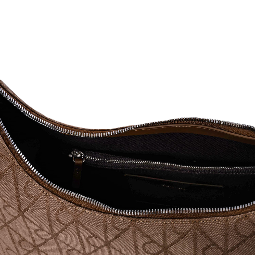 CALVIN KLEIN EMBLEM JACQUARD SHOULDER BAG LV04F3635G 4