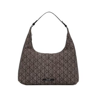 CALVIN KLEIN EMBLEM JACQUARD SHOULDER BAG LV04F3635G