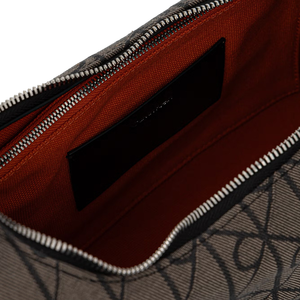 CALVIN KLEIN EMBLEM JACQUARD SHOULDER BAG LV04F3635G 5