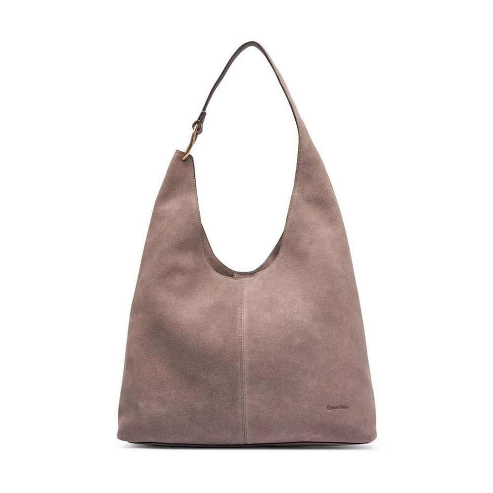 CALVIN KLEIN SLOUCHY SUEDELARGE SHOULDER BA LV04F3690G 1