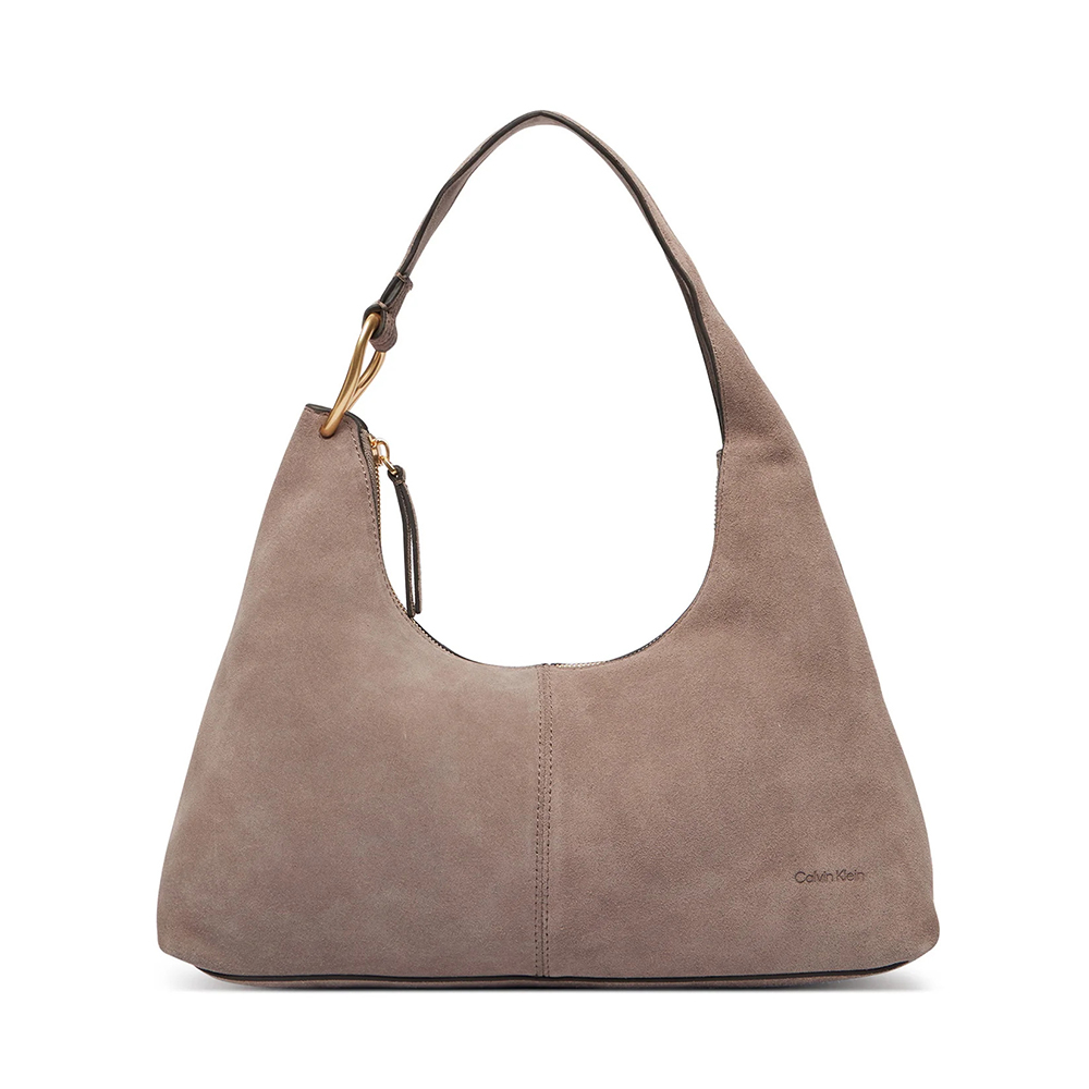 CALVIN KLEIN SLOUCHY SUEDE SHOULDER BAG LV04F3691G 1