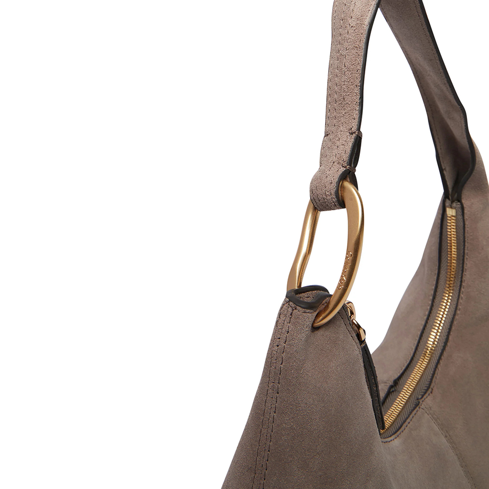 CALVIN KLEIN SLOUCHY SUEDE SHOULDER BAG LV04F3691G 4