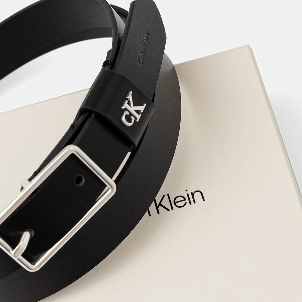 CALVIN KLEIN SQUARE BUCKLE CK LOOP 25MM LV04F7050G 4