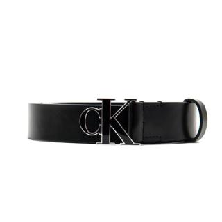 CALVIN KLEIN ROUND CK BUCKLE 30MM BELT INLA LV04F7073G