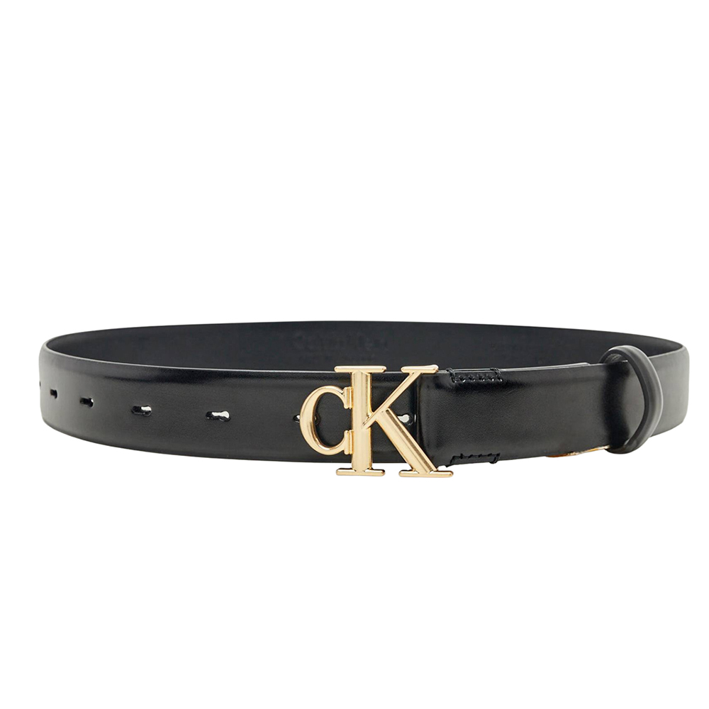 CALVIN KLEIN ROUND BUCKLE 30MM BELT SMOO LV04F7074G 2