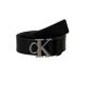 CALVIN KLEIN MONOGRAM PLAQUE BUCKLE 35MM LV04G7010G 1