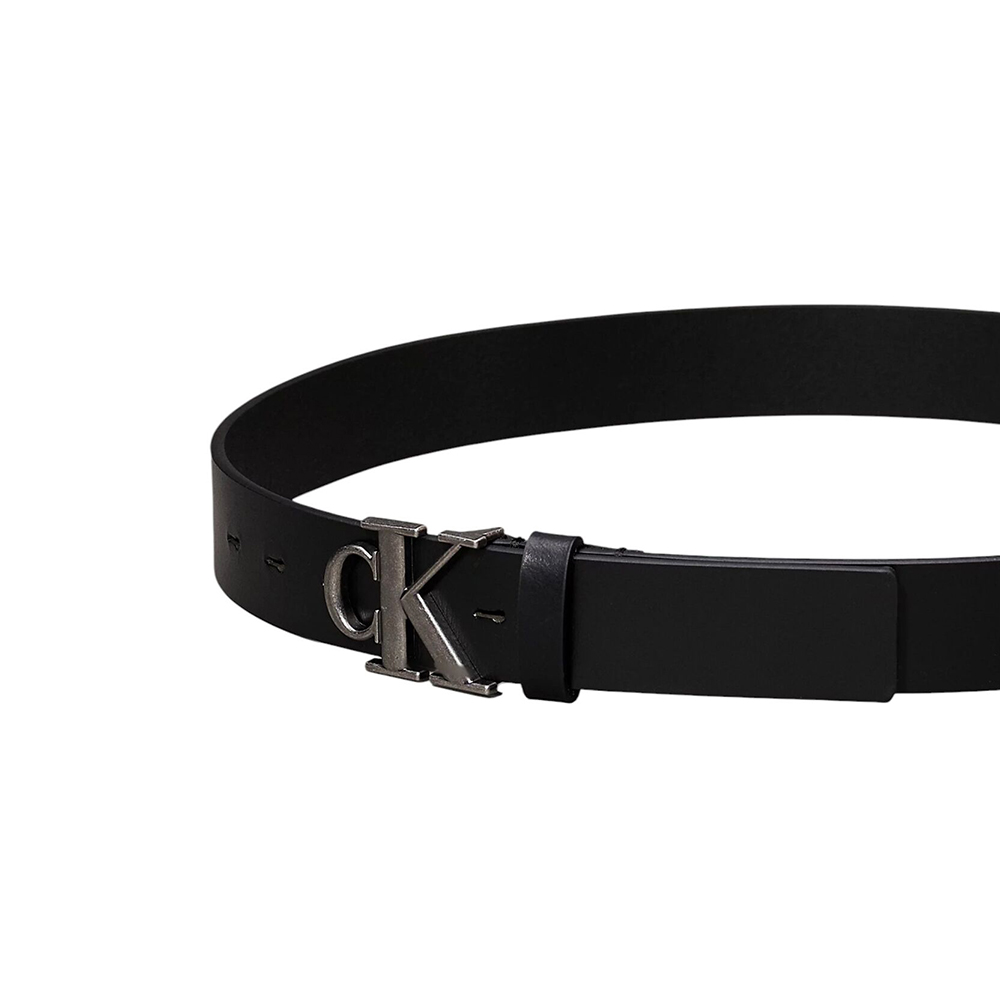 CALVIN KLEIN MONOGRAM PLAQUE BUCKLE 35MM LV04G7010G 3