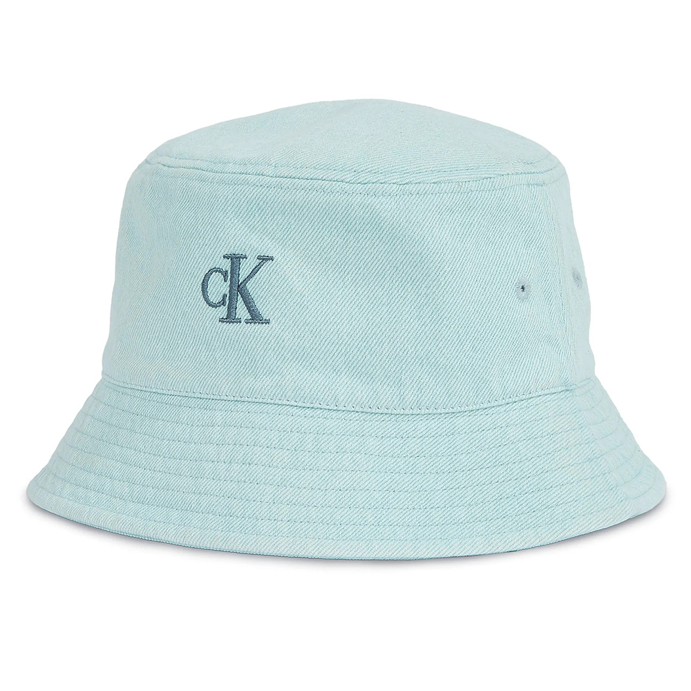 CALVIN KLEIN EMBRO MONOGRAM DENIM BUCKET HA LV04K5021G 1