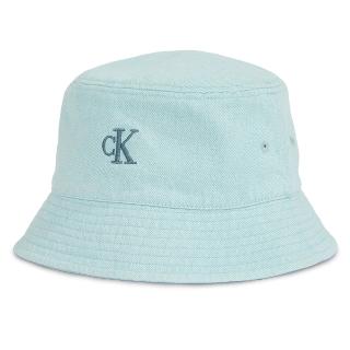 CALVIN KLEIN EMBRO MONOGRAM DENIM BUCKET HA LV04K5021G