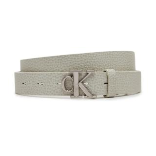 CALVIN KLEIN MONOGRAM PLACQUE BUCKLE 25MM LV04K7003G