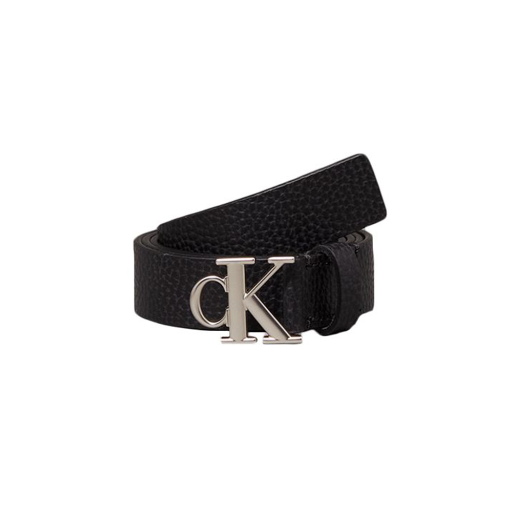 CALVIN KLEIN MONOGRAM PLACQUE BUCKLE 25MM LV04K7003G 1