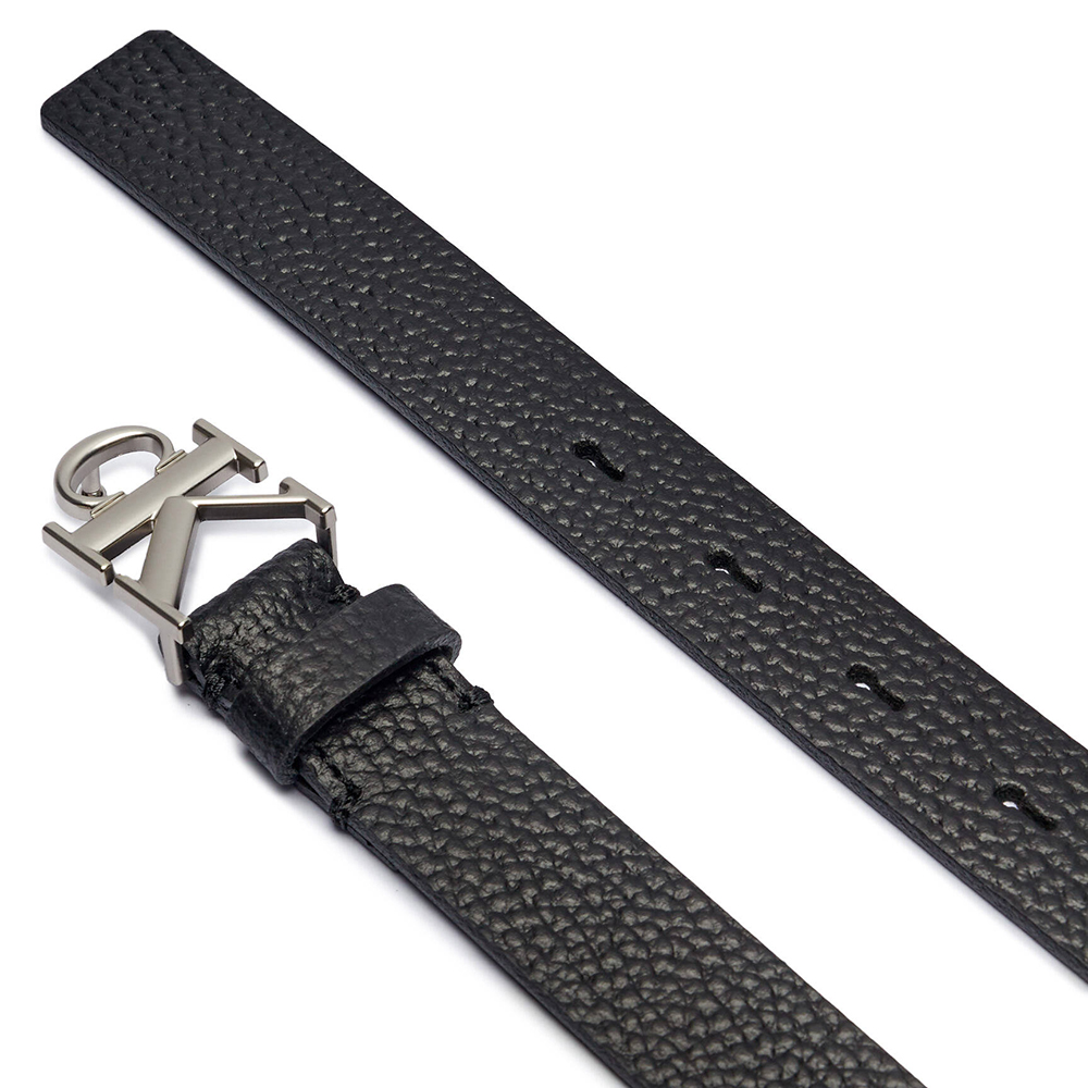CALVIN KLEIN MONOGRAM PLACQUE BUCKLE 25MM LV04K7003G 3