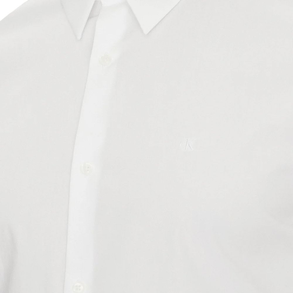 CALVIN KLEIN LS SOLID STRETCH SLIM SHIRT LV04LB145G 3