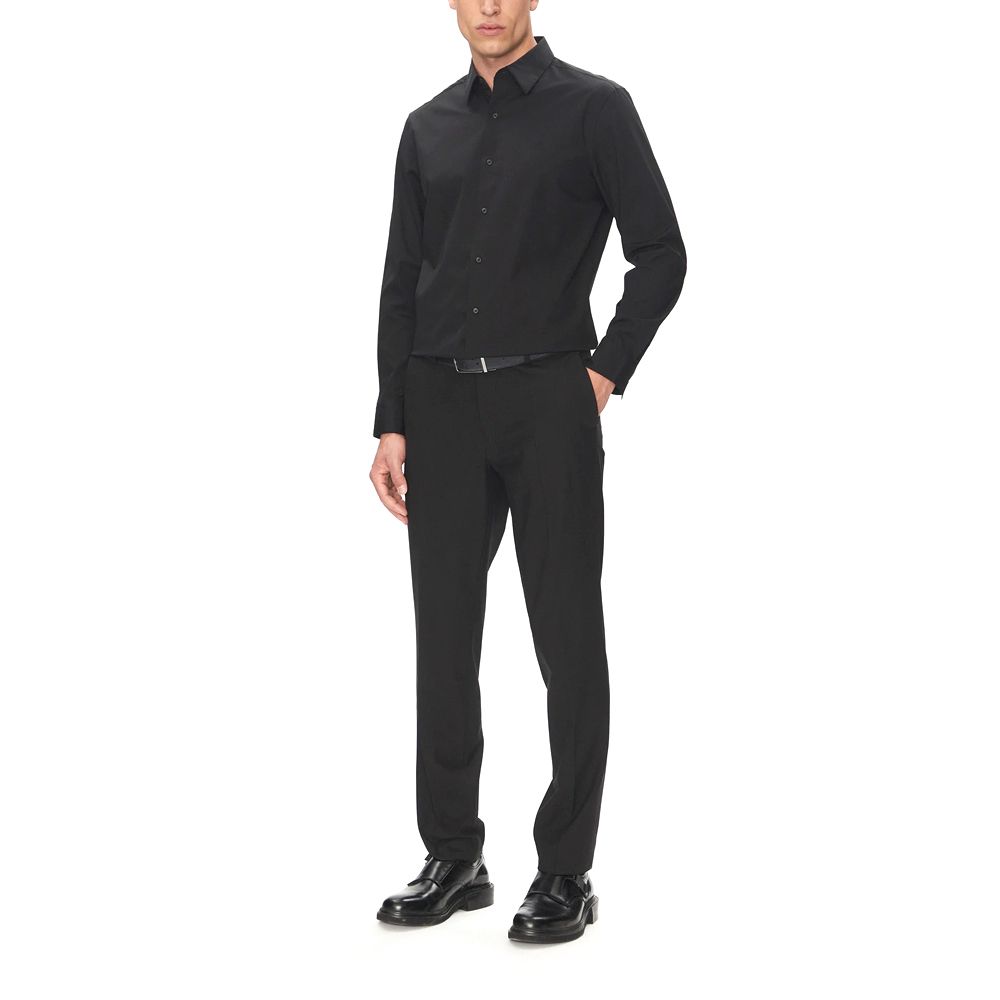 CALVIN KLEIN LS SOLID STRETCH CLASSIC SHIRT LV04LB148G 4